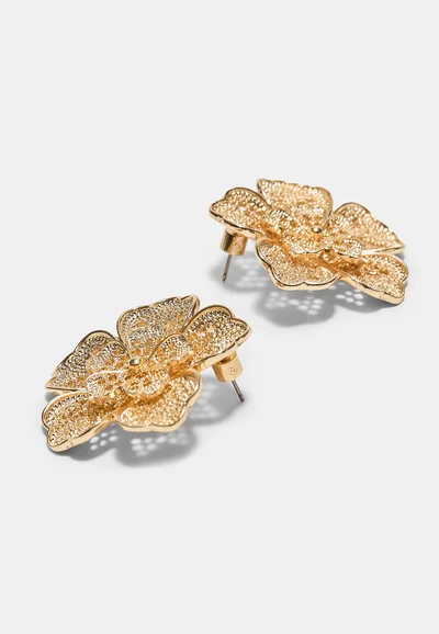 Stradivarius Серьги с цветочным узором под кружево