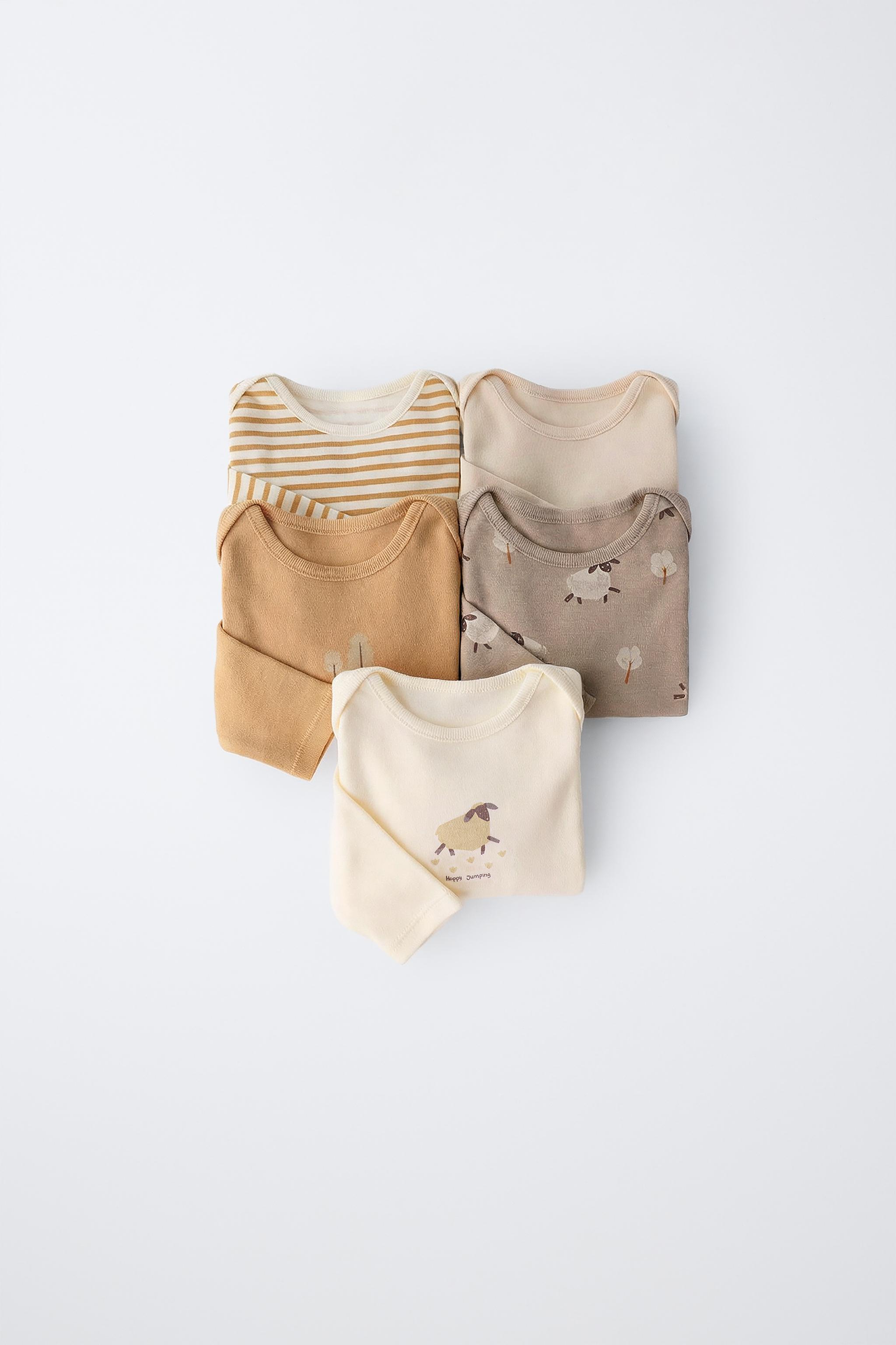 Zara 5-PACK OF SHEEP BODYSUITS
