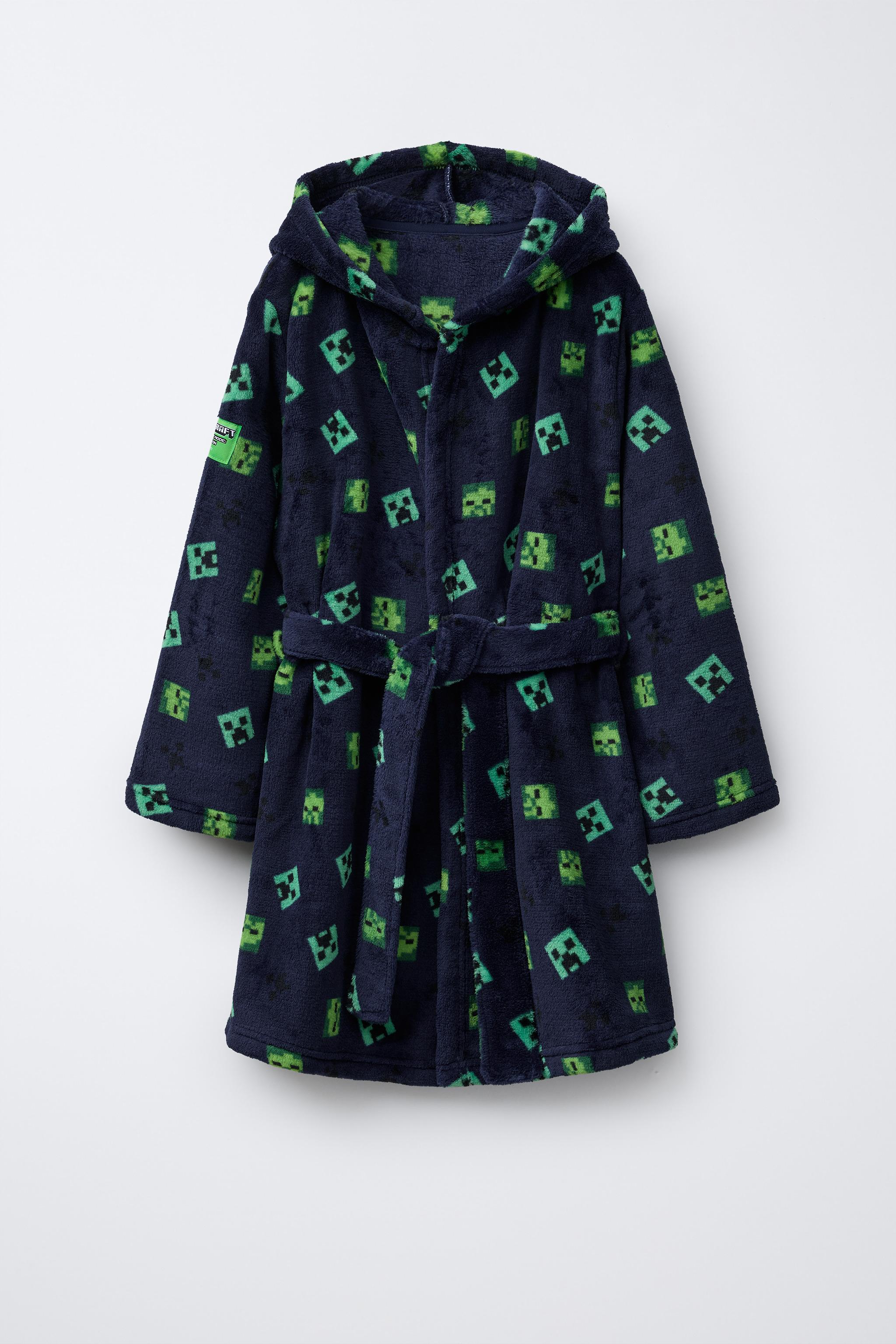Zara AGES 3-14 / MINECRAFT © MOJANG AB. ™ FLEECE ROBE