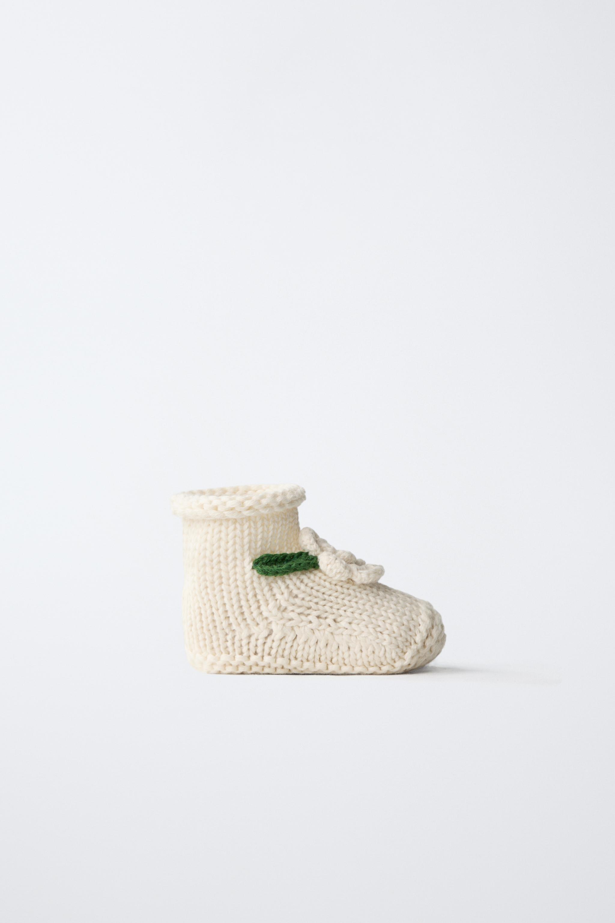 Zara EMBROIDERED BOOTIES
