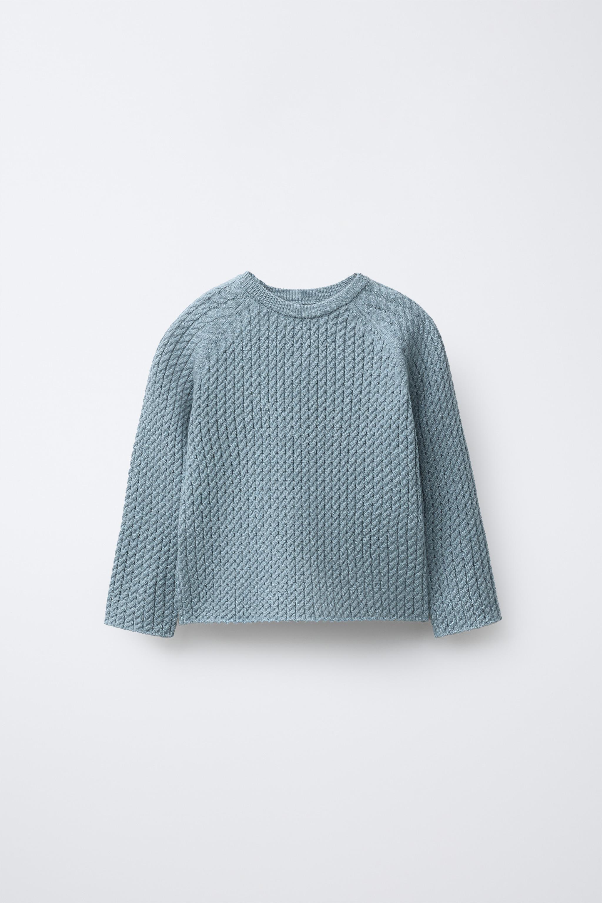 Zara CABLE-KNIT JUMPER