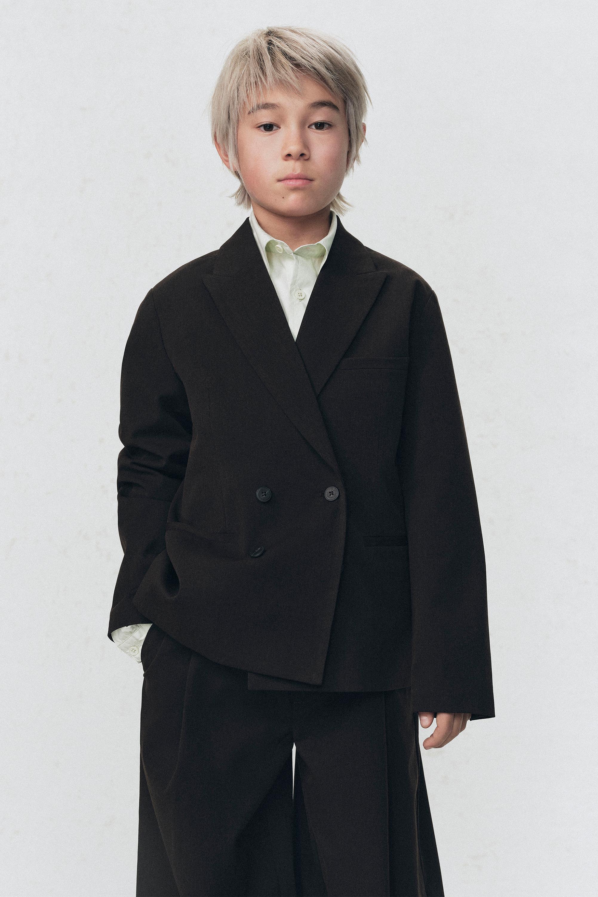 Zara SOSHIOTSUKI x ZARA DOUBLE-BREASTED SUIT BLAZER