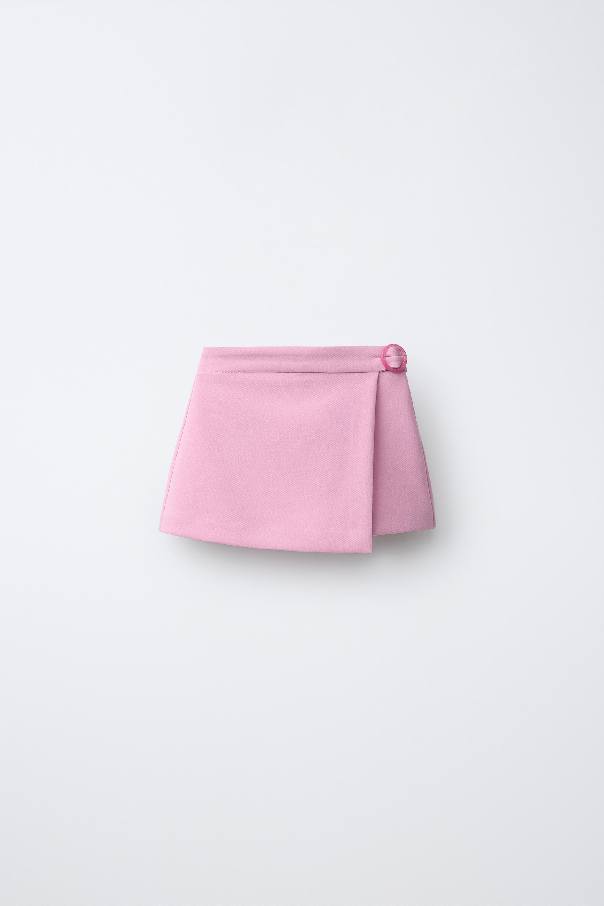 Zara BERMUDA SKORT WITH BUCKLE