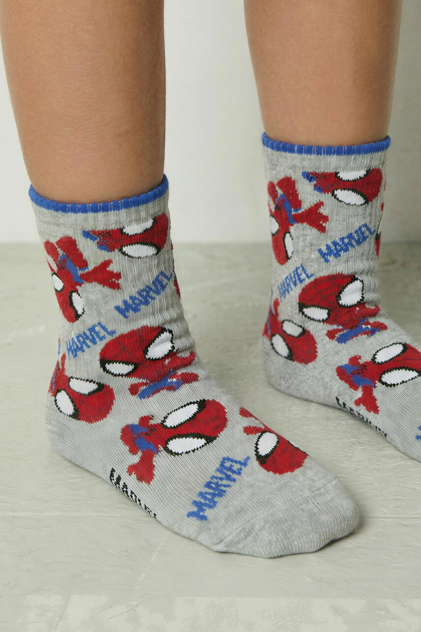 Zara 2-PACK OF SPIDEY AND HIS AMAZING FRIENDS © MARVEL MID-CALF SOCKS