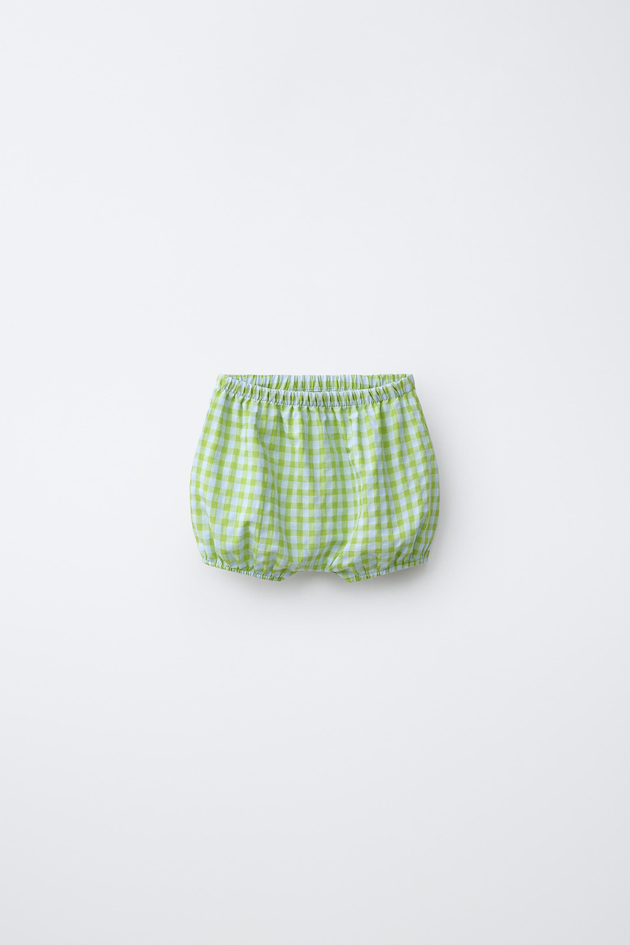 Zara GINGHAM BLOOMERS