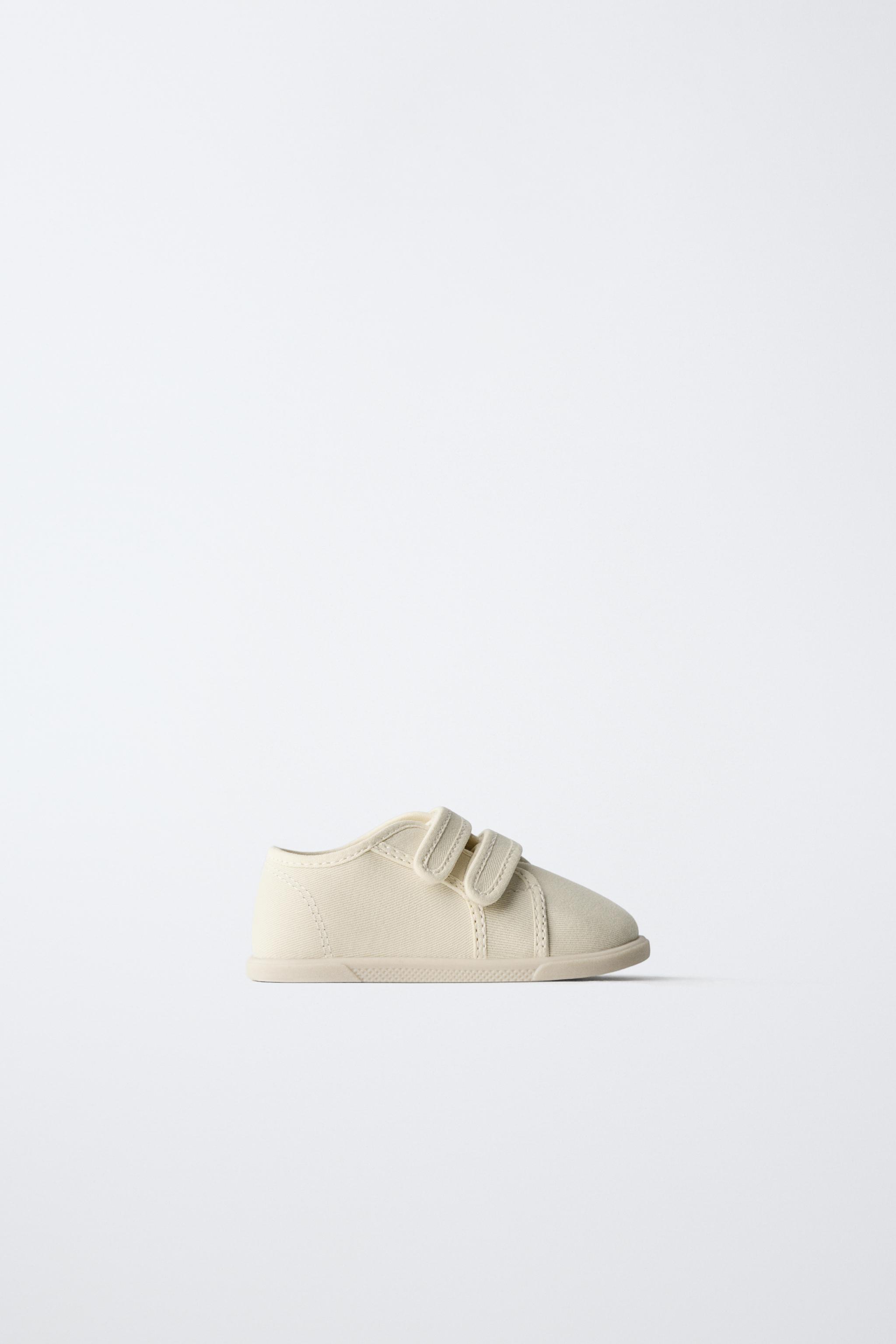 Zara BAREFOOT SNEAKERS WITH DOUBLE STRAP