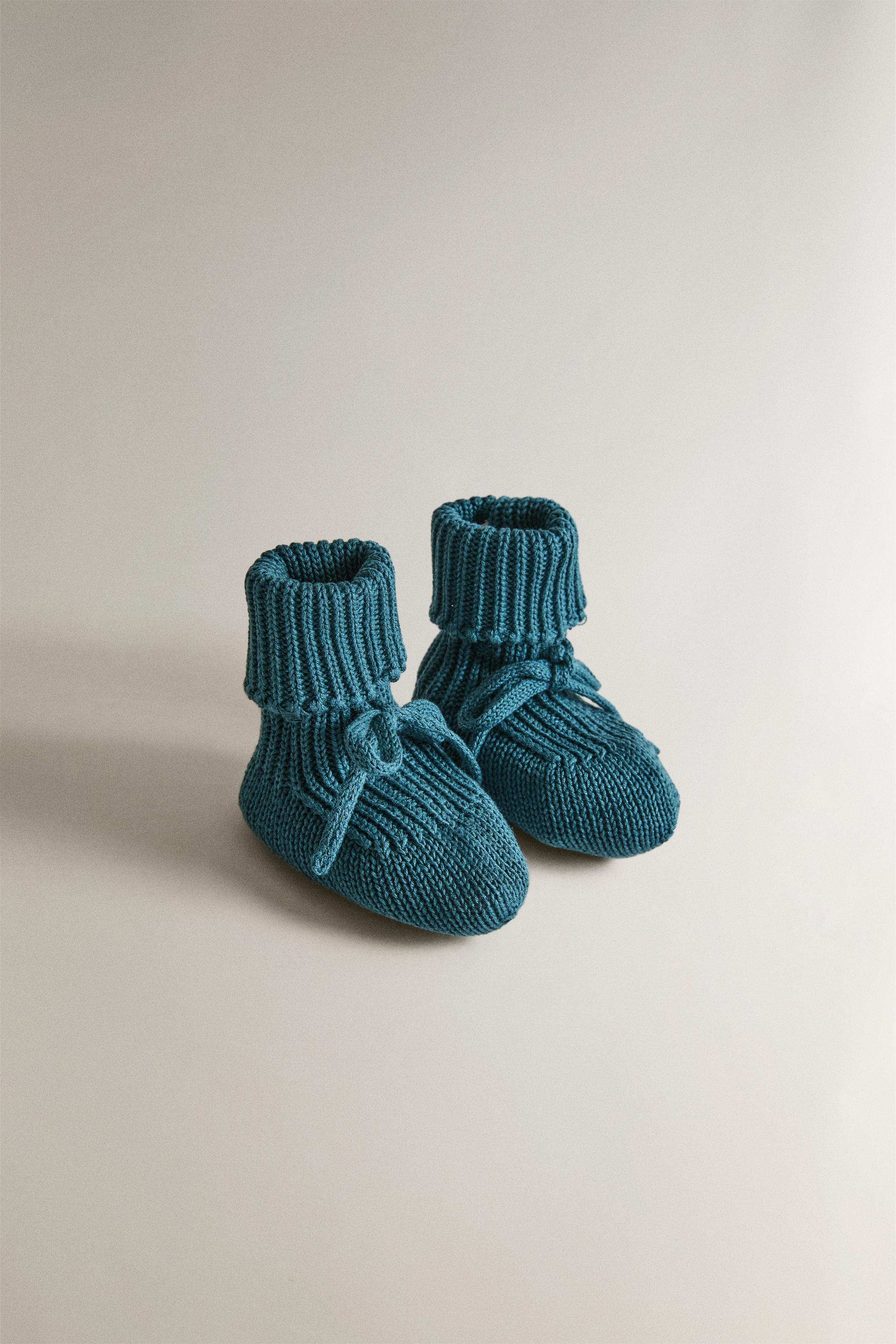 Zara Home KNIT BABY BOOTIES