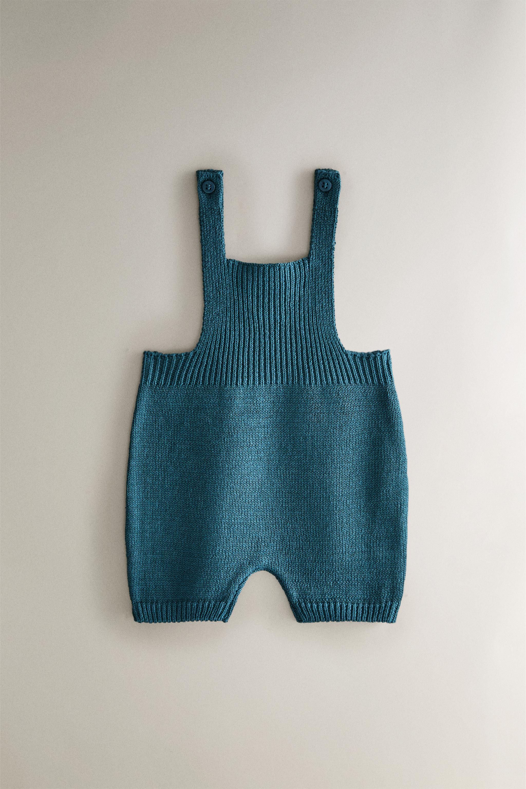 Zara Home KNIT BABY DUNGAREES