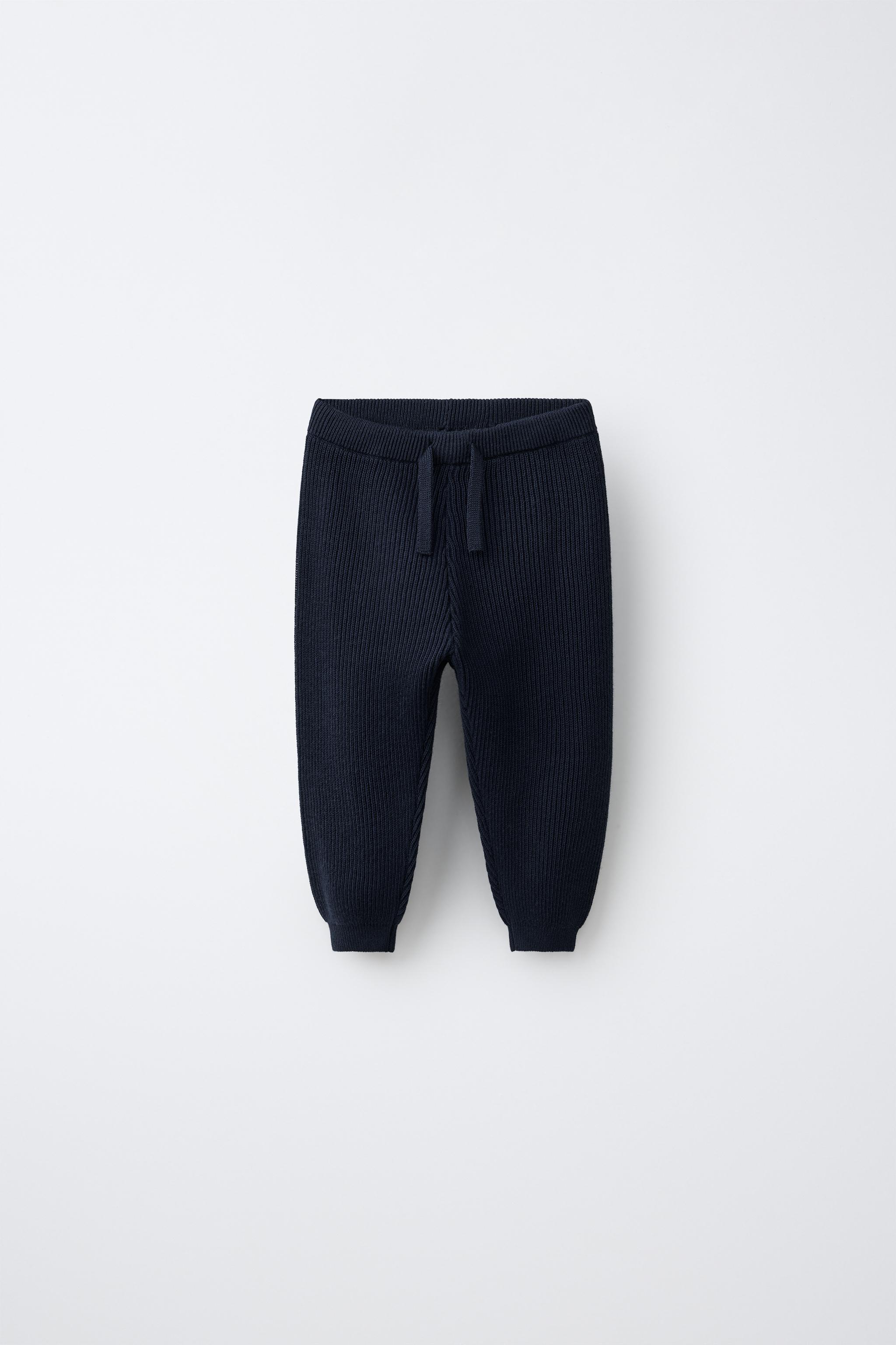 Zara Трикотажные брюки-джоггеры