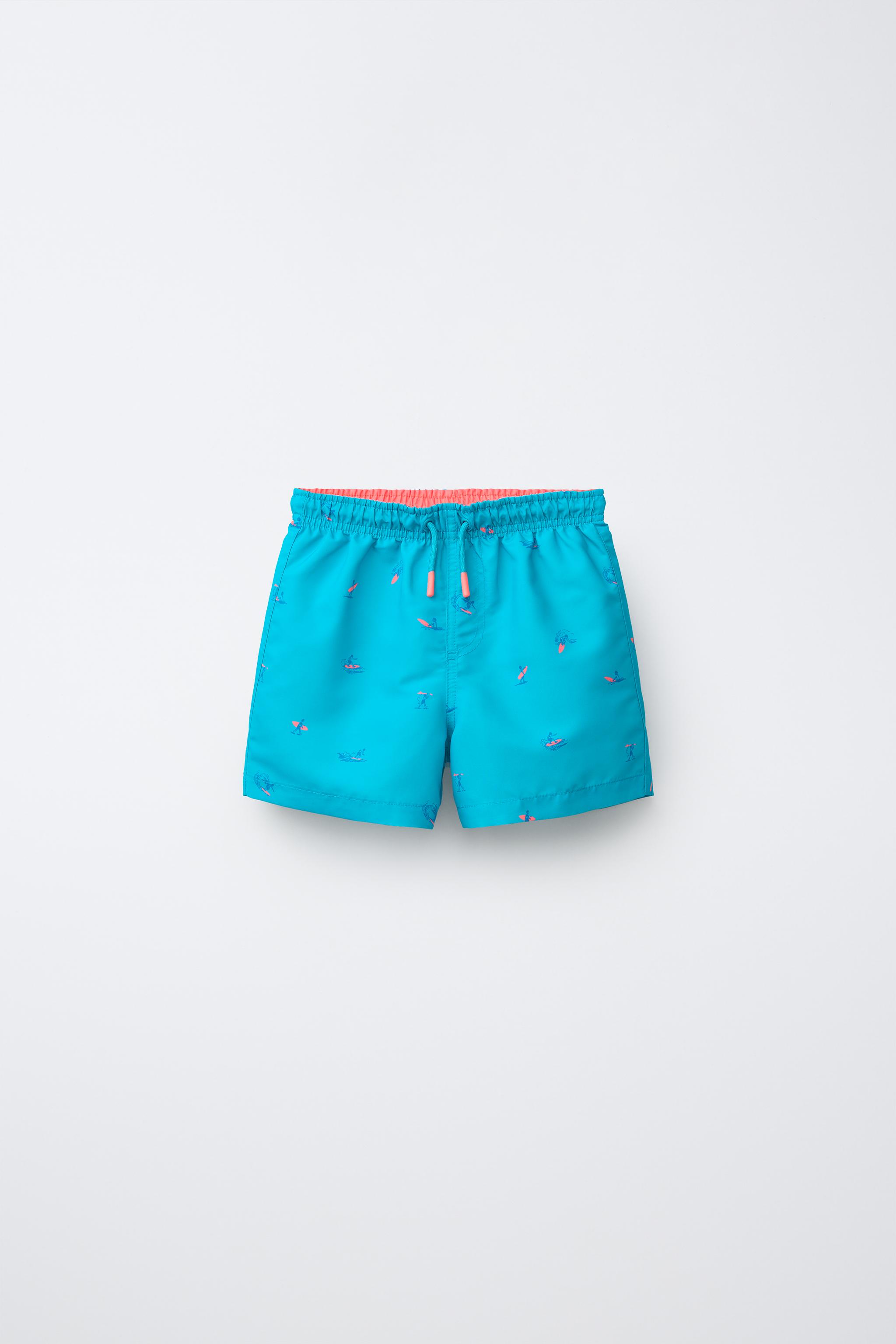 Zara 6-14 лет/плавки-бермуды «серферы»