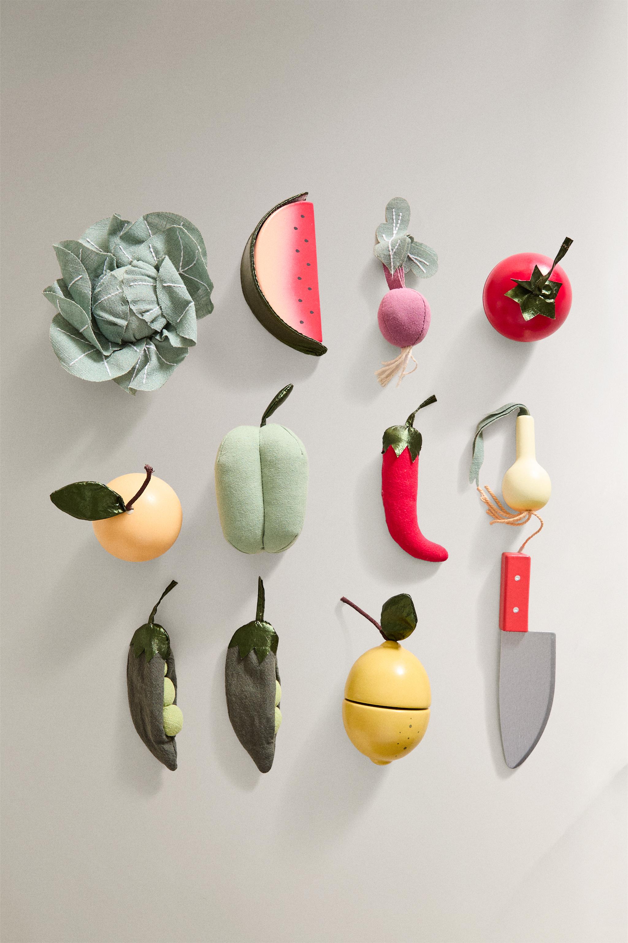 Zara Home KIDS' TOY FRUIT AND VEGETABLE SET