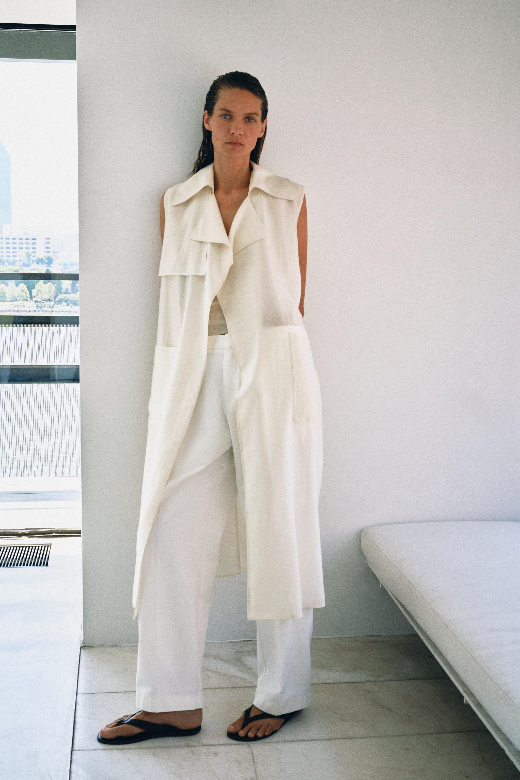 Zara Брюки прямого кроя — zw collection